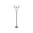 Lampe sur pied ELK Home Boudreaux D4481 15W 3 lumières noir mat