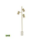 Lampe sur pied ELK Home Dien D4533 21W 3 lumières miel laiton