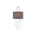 Applique murale ELK Home Felicity D4650TALL 100W 1 lumière feuille d'argent