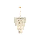 ELK Home D4662 Brinicle 1080W 18-Lumières Laiton vieilli Lustre