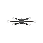 ELK Home EC89265-6 360W Noir mat Salle de bains Lumière Vanité