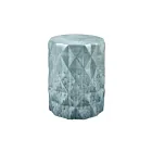 Tabouret d'appoint Olmedo ELK Home H0015-8115 verre de mer