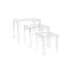Tables gigognes Jacobs - lot de 3 ELK Home H0015-9103-S3 clair