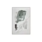 Art mural abstrait Denny ELK Home H0016-9832 blanc