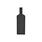 Vase Drue - grand ELK Home H0017-9148 noir mat