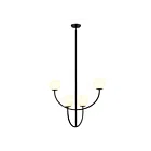 ELK Home H0018-10371 240W 4-lumières Noir mat Suspendu