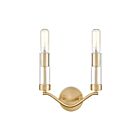 Applique murale ELK Home Celsius H0018-8562 120W 2 lumières laiton satiné