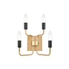 Applique murale ELK Home Epping Avenue H0018-8567 80W 2 lumières laiton vieilli