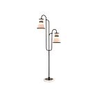 Lampe sur pied ELK Home Emsworth H0019-7984 120W 2 lumières noir mat