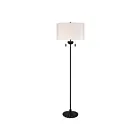 Lampe sur pied ELK Home Liliaceae H0019-9609 120W 2 lumières noir