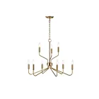 ELK Home H0019-9617 Genista 540W 9-Lumières Laiton Lustre