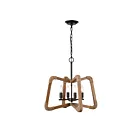 ELK Home H0019-9619 240W 4-lumières Natural Suspendu