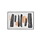 Art mural abstrait Wilkes ELK Home H0026-9841 noir