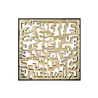 Art mural dimensionnel Mapped ELK Home H0036-8216 or