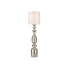 Lampe sur pied ELK Home Cabello H019-7248 150W 1 lumière argent ancien