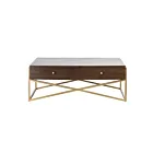 Table basse Guilford ELK Home H0805-9908 acajou