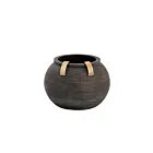 Vase Barone - petit ELK Home H0807-9265 noir