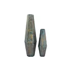 Vases Erwin - lot de 2 ELK Home H0897-9847-S2 vert