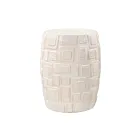 Tabouret d'appoint Cambeck - noir ELK Home S0015-8103 blanc