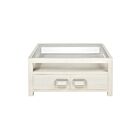 Table basse Hawick ELK Home S0015-9934 blanc patiné
