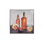 Art mural encadré Bottle ELK Home S0026-10161 orange