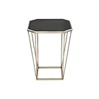 Table d'appoint Hallward ELK Home S0035-7412 argent ancien
