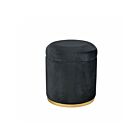 Ottoman Raina ELK Home S0035-9178 noir
