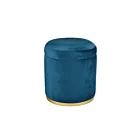 Ottoman Raina ELK Home S0035-9180 bleu foncé