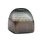 Vase Oreja - petit ELK Home S0047-8068 gris fumé