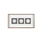 Art mural encadré Floral Shadow ELK Home S0056-9833 blanc