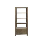 Bibliothèque Markham ELK Home S0075-9452 bois vieilli