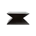 Table basse Checkmate ELK Home S0075-9862 échec et mat noir