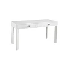 Table console Checkmate ELK Home S0075-9863 échec et mat blanc