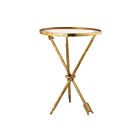 Table d'appoint Arrow ELK Home S0805-7405 or en feuille