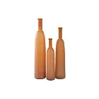 Vase Georgia - lot de 3 ELK Home S0807-8759-S3 orange