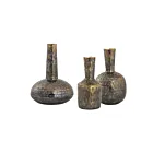 Vase Fowler - lot de 3 ELK Home S0807-9776-S3 laiton patiné