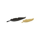 Plateaux Ennis en forme de feuille - lot de 2 ELK Home S0807-9790-S2 bronze
