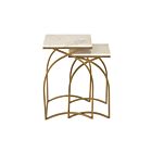 Tables d'appoint Graven - lot de 2 ELK Home S0895-9399-S2 or