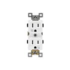 Prise duplex inviolable et résistante aux intempéries de qualité résidentielle 15 A Enerlites 61580-TWR-W