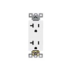 Prise décorative de qualité résidentielle 20A Enerlites 62001-W