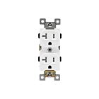 Prise duplex inviolable 20 A de qualité commerciale Enerlites 62040-TR-W