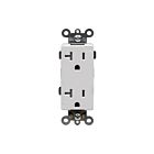 Réceptacle inviolable de décorateur 20A de qualité commerciale Enerlites 62060-TR-W