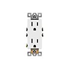 Réceptacle inviolable de décorateur 15A résistant de qualité industrielle Enerlites 63150-TR-W
