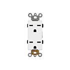 Prise de décoration robuste 15 A de qualité industrielle Enerlites 63151-W