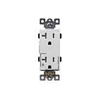 Prise de charge à fiche de style décorateur inviolable 20 A à moitié contrôlée Enerlites 63200-TR-PLH-W