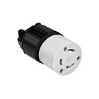 Connecteur de cordon de verrouillage de qualité industrielle Enerlites 66482-BK