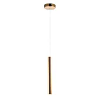 ET2 Lighting E10011-RG Flute 1-Lumière 7W Or rose Suspendu