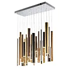 ET2 Lighting E10017-MPLT Flute 35-Lumières 101W Multiplaqué Suspendu