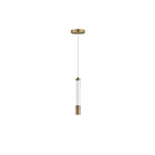 ET2 Lighting E11061-144NAB Cortex 1-Lumière 7.5W Laiton naturel vieilli Suspendu