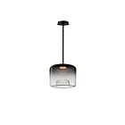 ET2 Lighting E20254-142BK Bombona 1-Lumière 22W Noir Suspendu